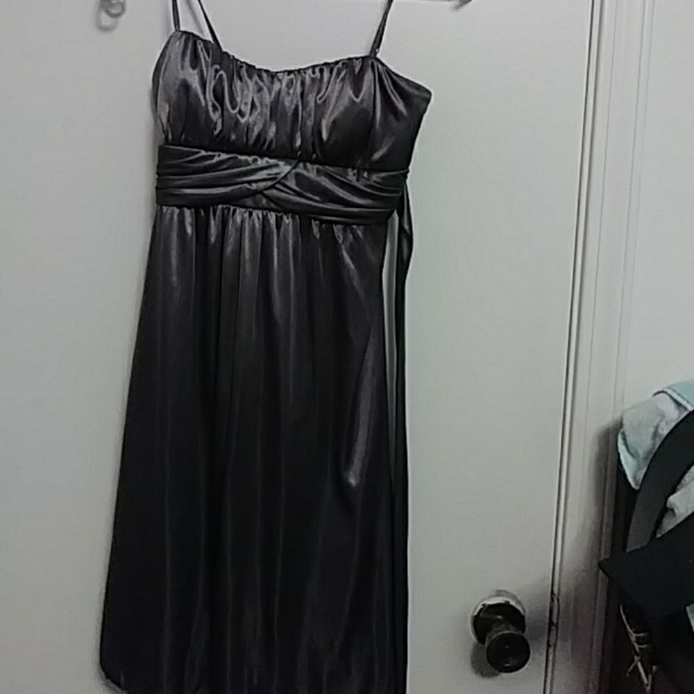 Beautiful Silver Evening dress, dance, cocktail